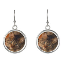 Cat earrings