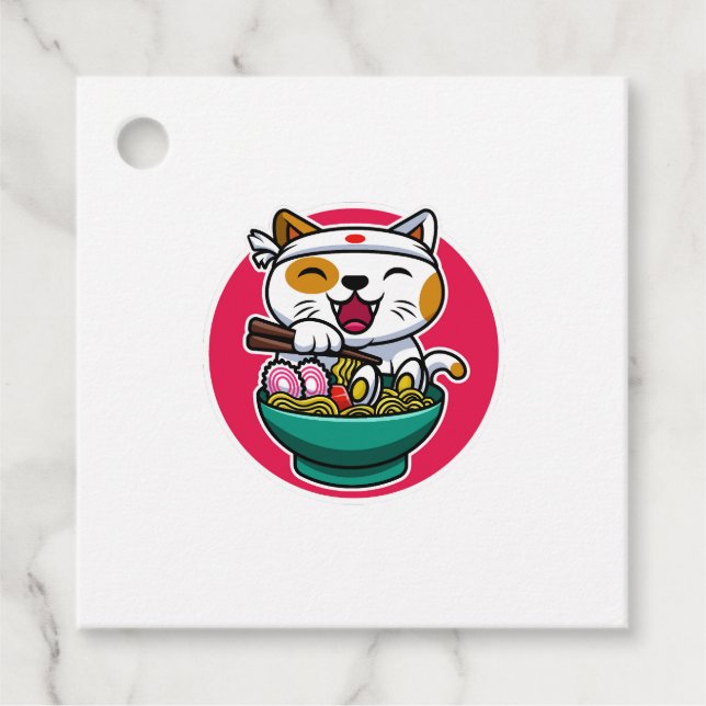 cat eating spaghetti    favour tags (Front)
