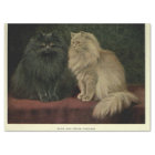 Cat Ephemera Decoupage Blu Cream Persians
