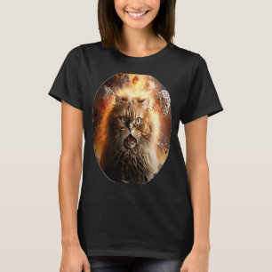 Cat Explosion Kitten Villain for of Cats Animals T-Shirt