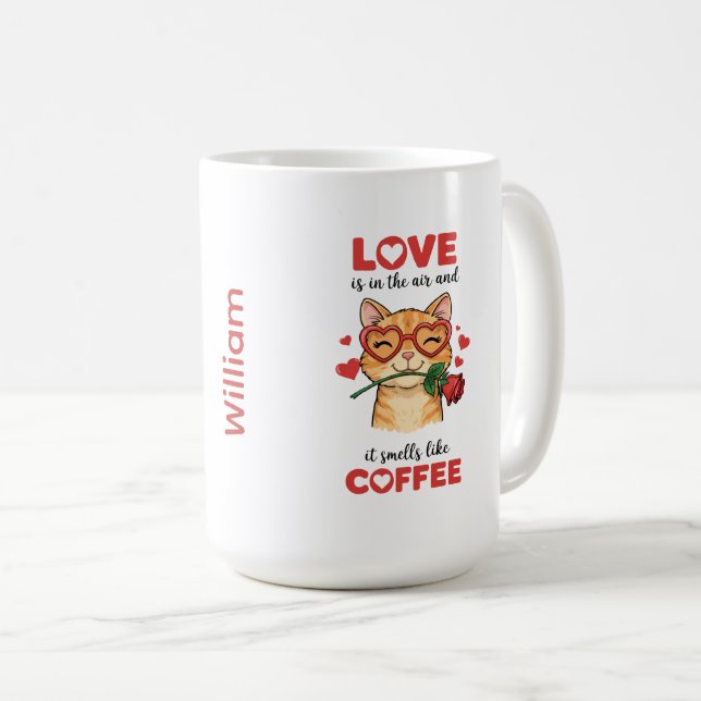 Cat Express Your Love Mug (Front Right)