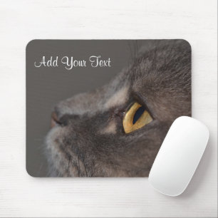 Cat Eye-Macro by Shirley Taylor Mouse Pad