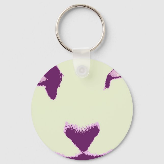 Cat Eyes Keychain (Front)