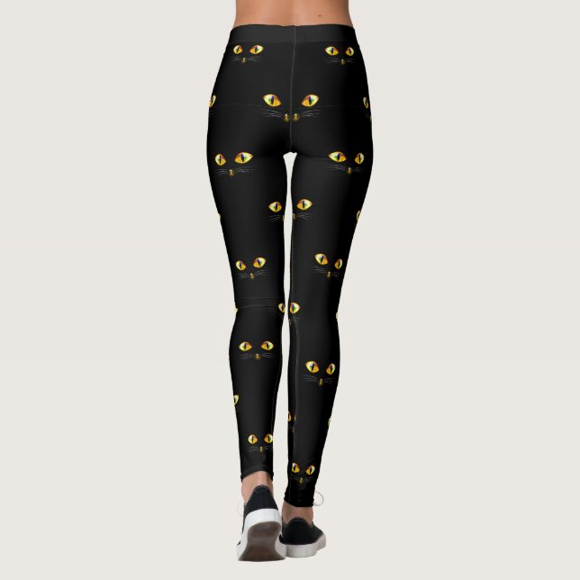 Cat Eyes Leggings (Back)