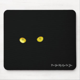 Cat Eyes Mouse Pad