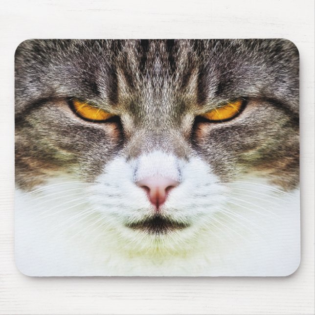 cat eyes mouse pad (Front)