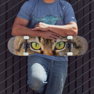 Cat eyes skateboard