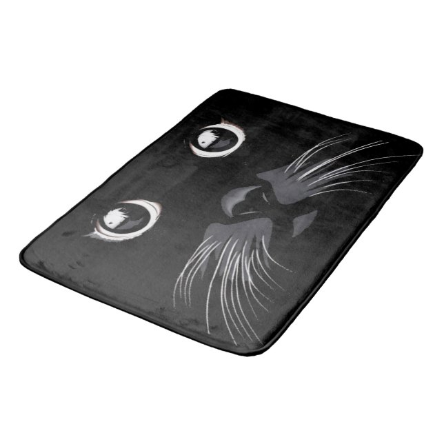 Cat Face Bath Mat (Angled)