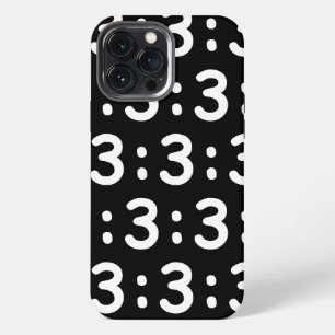 Cat Face Emoticon :3 Case-Mate iPhone Case