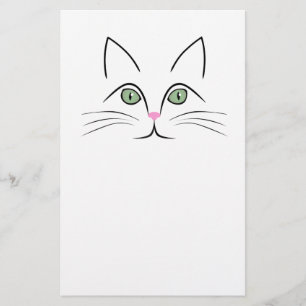 Cat face flyer