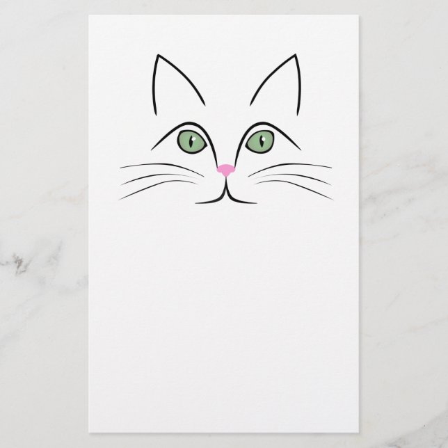 Cat face flyer (Front)