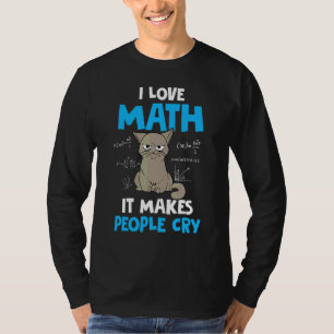 Cat Face I Love Matth T-Shirt