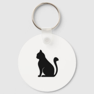 Cat Face Keychain