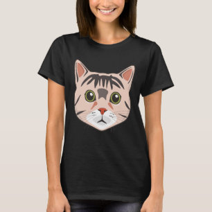 Cat Face Meowdy Cute Kitten Cat Meme 1 T-Shirt