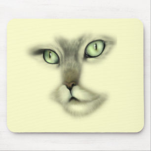 Cat Face Mousepad