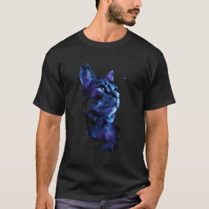 Cat Face Space T-Shirt