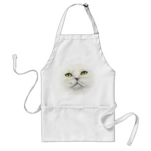 cat face standard apron