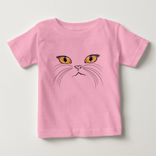 Cat Face T-Shirt (Front)