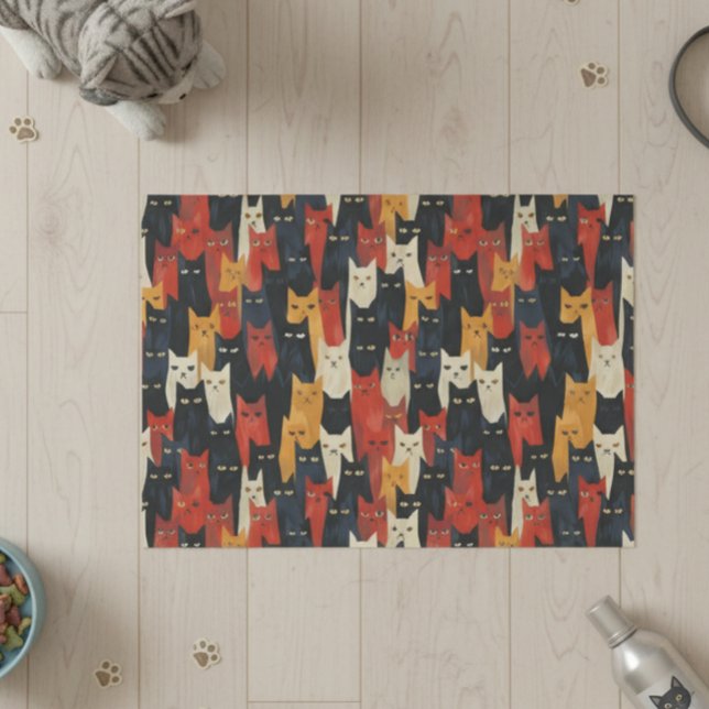 Cat Faces Fun Pattern Tissue Paper (Creator Uploaded)