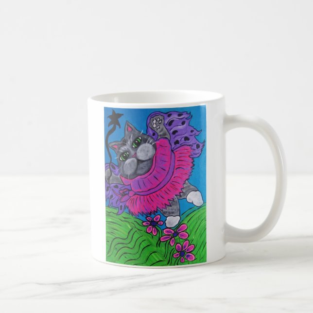 Cat Fairy Coffee Mug (Right)