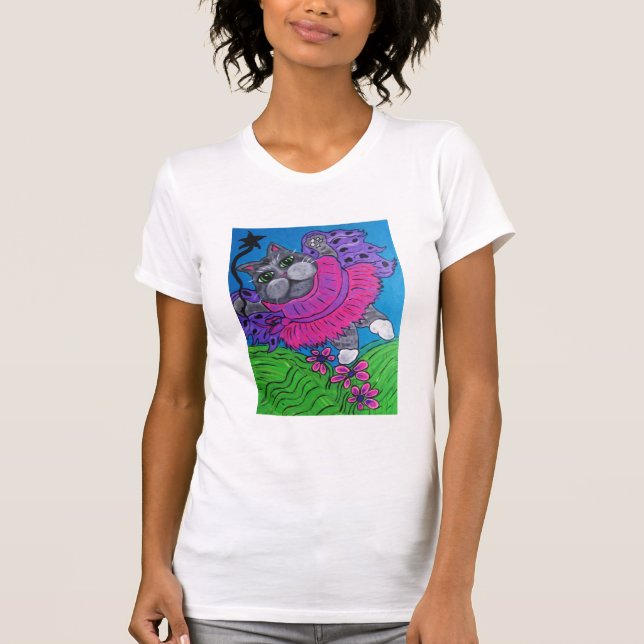 Cat Fairy - Customized T-Shirt (Front)