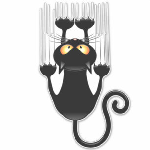 Cat Falling down fun cartoon character