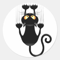 Cat Falling down fun cartoon character