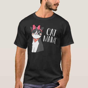 Cat Family Matching Mother Cat Mommy Cat Mami T-Shirt