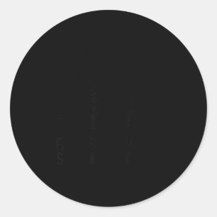 Cat Father I Am But Skin And Bones  Classic Round Sticker