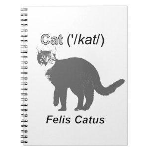 Cat Felis Catus Notebook