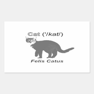 Cat Felis Catus Sticker