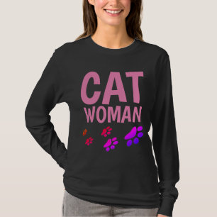 CAT FEMME Drôle Drôle Dames T-shirts & débardeurs