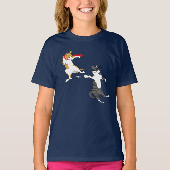 Cat fight T-Shirt (Front)