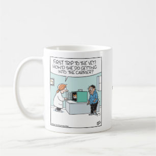 Cat first visit to Vet Coffee Mug