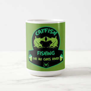 Cat Fishing Au Gres Magic Mug