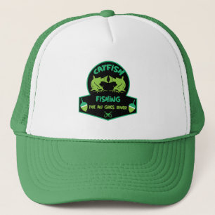 Cat Fishing  Au Gres Trucker Hat