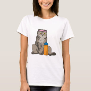 Cat Fitness Drinking mug T-Shirt