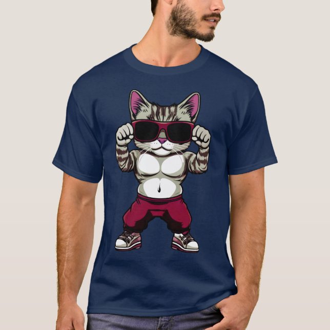 Cat fitness T-Shirt (Front)