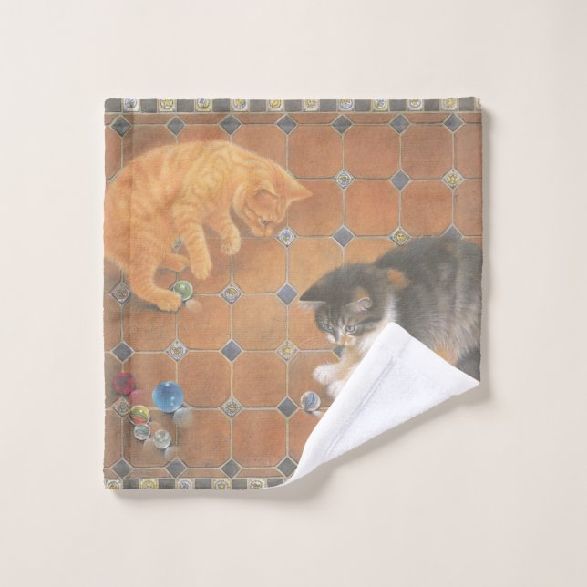 CAT FLANNEL/WASH CLOTH (Wash Cloth)
