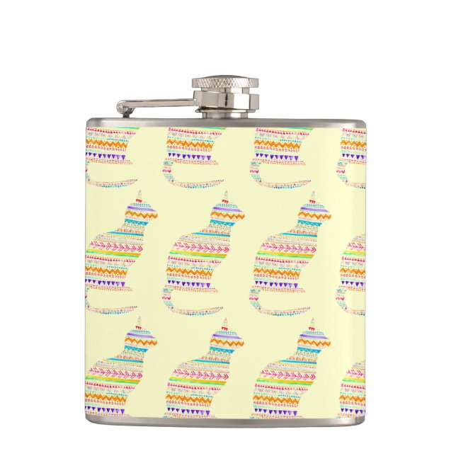 Cat Flask By Megaflora (Front)