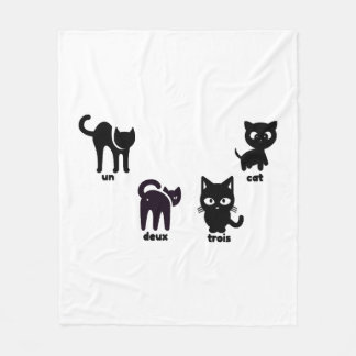 cat fleece blanket