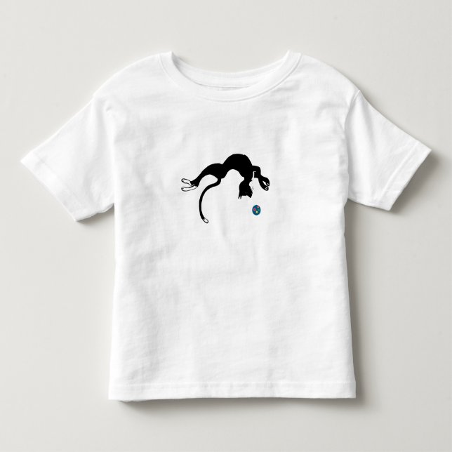 Cat flip games toddler t-shirt (Front)