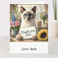 Cat florist "Send purr-fect gratitude with our Cat