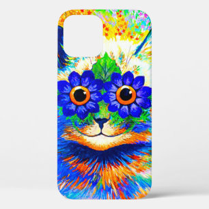 Cat Flower Eyes iPhone 12 Case