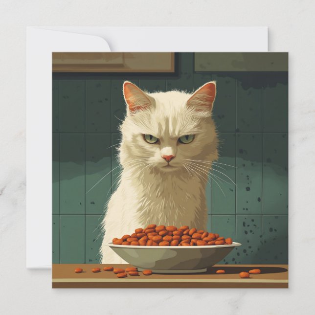 Cat Food Strike Invitation (Front)