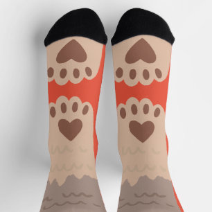 cat foot socks