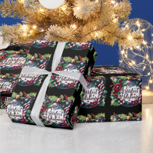 Cat for Christmas Themed for Cat Lovers Wrapping Paper