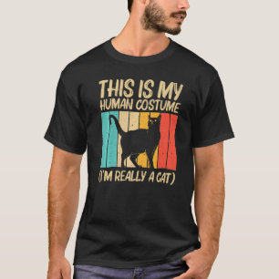Cat For Men Women Black Cat Cat Person Cats 1 T-Shirt