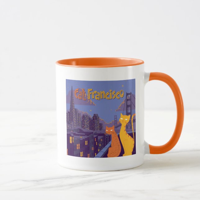 Cat Francisco Mug (Right)