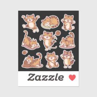 cat fun   playful poses sleeping, stretching